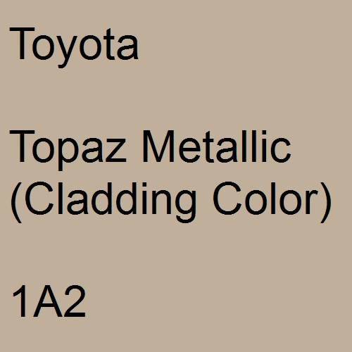 Toyota, Topaz Metallic (Cladding Color), 1A2.